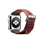 Dây đồng hồ da xe sang Denior thân thiện môi trường cho Apple Watch Ultra 49mm & Watch Ultra 2 49mm / Series 10 46mm / 9&8&7 45mm / SE 3&SE 2&6&SE&5&4 44mm / 3&2&1 42mm