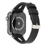 Dây Đồng Hồ Da Hình Chữ V Đơn Giản cho Apple Watch Ultra 49mm & Watch Ultra 2 49mm / Series 10 46mm / 9&8&7 45mm / SE 3&SE 2&6&SE&5&4 44mm / 3&2&1 42mm