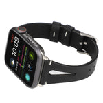 Dây Đồng Hồ Da Hình Chữ V Đơn Giản cho Apple Watch Ultra 49mm & Watch Ultra 2 49mm / Series 10 46mm / 9&8&7 45mm / SE 3&SE 2&6&SE&5&4 44mm / 3&2&1 42mm