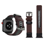 Dây đồng hồ nylon kiểu Jeep với khóa thép không gỉ cho Apple Watch Series 3 & 2 & 1 42mm, 42mm