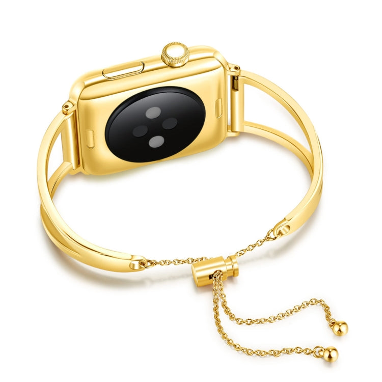 Dây đồng hồ kim loại hình chữ V với khóa thép không gỉ cho Apple Watch Series 10 42mm / 9&8&7 41mm / SE 3&SE 2&6&SE&5&4 40mm / 3&2&1 38mm, 7 41mm / 6&SE&5&4 40mm / 3&2&1 38mm