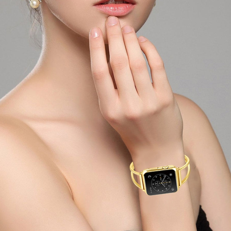 Dây đồng hồ kim loại hình chữ V với khóa thép không gỉ cho Apple Watch Series 10 42mm / 9&8&7 41mm / SE 3&SE 2&6&SE&5&4 40mm / 3&2&1 38mm, 7 41mm / 6&SE&5&4 40mm / 3&2&1 38mm