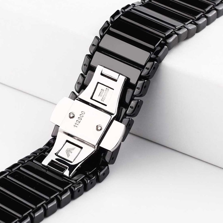 Dây đồng hồ gốm tinh tế cho Apple Watch Ultra 49mm & Watch Ultra 2 49mm / Series 10 46mm / 9&8&7 45mm / SE 3&SE 2&6&SE&5&4 44mm / 3&2&1 42mm, 42mm