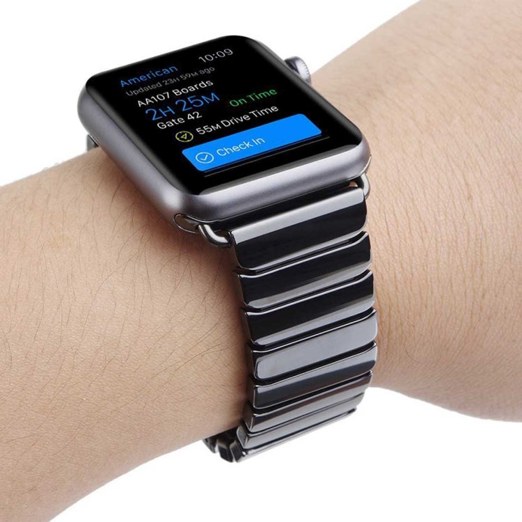 Dây đồng hồ gốm tinh tế cho Apple Watch Ultra 49mm & Watch Ultra 2 49mm / Series 10 46mm / 9&8&7 45mm / SE 3&SE 2&6&SE&5&4 44mm / 3&2&1 42mm, 42mm
