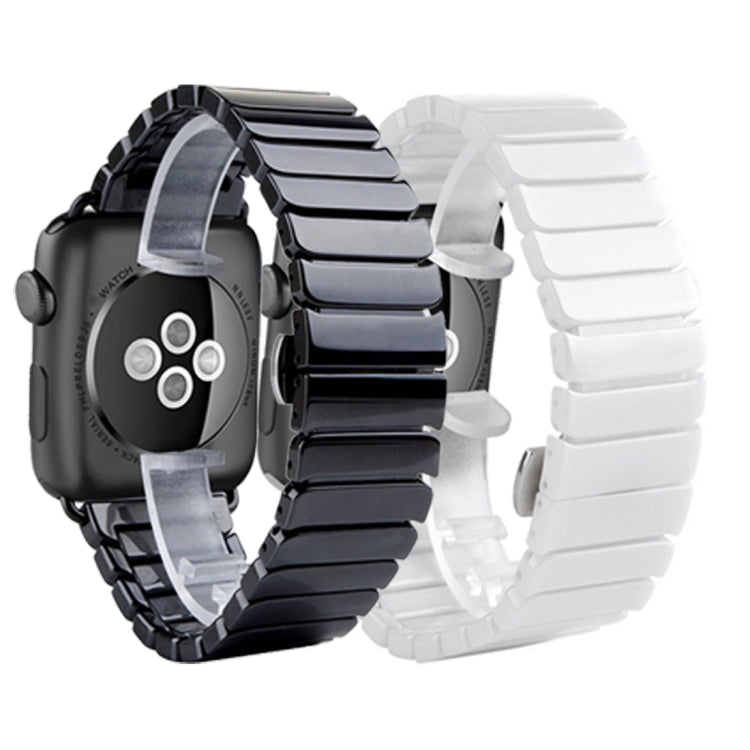 Dây đồng hồ gốm tinh tế cho Apple Watch Ultra 49mm & Watch Ultra 2 49mm / Series 10 46mm / 9&8&7 45mm / SE 3&SE 2&6&SE&5&4 44mm / 3&2&1 42mm, 42mm