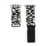 Dây đồng hồ dây dù dùi dù da thật Magic Paste với khóa thép không gỉ cho Apple Watch Series 10 42mm / 9&8&7 41mm / SE 3&SE 2&6&SE&5&4 40mm / 3&2&1 38mm, 7 41mm / 6&SE&5&4 40mm / 3&2&1 38mm