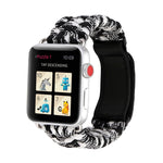 Dây đồng hồ dây dù dùi dù da thật Magic Paste với khóa thép không gỉ cho Apple Watch Series 10 42mm / 9&8&7 41mm / SE 3&SE 2&6&SE&5&4 40mm / 3&2&1 38mm, 7 41mm / 6&SE&5&4 40mm / 3&2&1 38mm