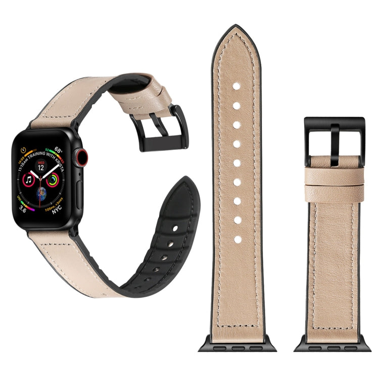 Dây đồng hồ TPU màu trơn + Thép không gỉ cho Apple Watch Series 10 42mm / 9&8&7 41mm / SE 3&SE 2&6&SE&5&4 40mm / 3&2&1 38mm, 40mm