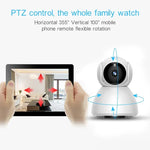 Camera IP không dây 720P HD 1.0 MP, Hỗ trợ hồng ngoại ban đêm / Phát hiện chuyển động / Điều khiển qua ứng dụng, Phích cắm EU, 720P