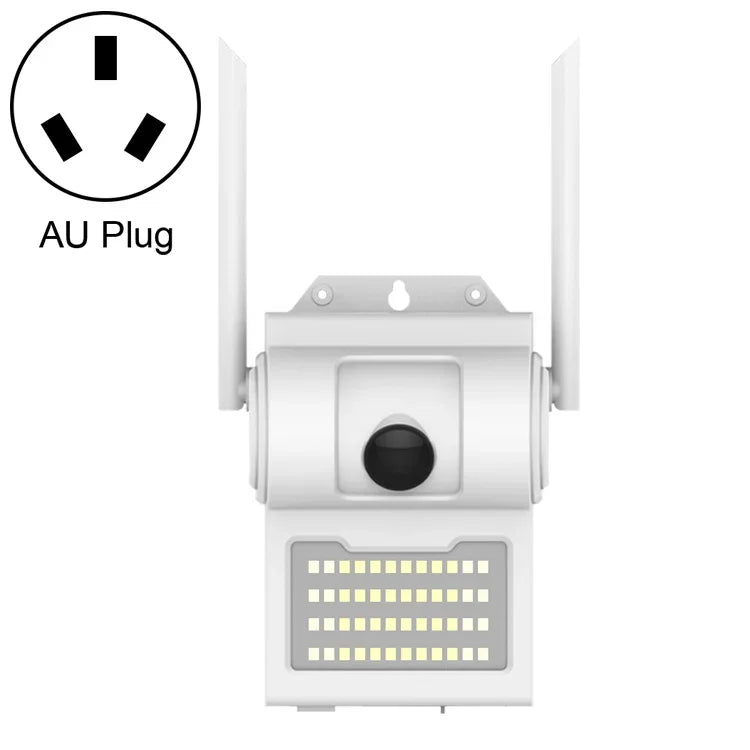 Camera thông minh DP14 2.0 triệu điểm ảnh 1080P HD gắn tường, Hỗ trợ quan sát ban đêm toàn màu / phát hiện chuyển động / đàm thoại hai chiều / thẻ TF, phích cắm AU, DP14