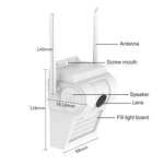 Camera thông minh DP14 2.0 triệu điểm ảnh 1080P HD gắn tường, Hỗ trợ quan sát ban đêm toàn màu / phát hiện chuyển động / đàm thoại hai chiều / thẻ TF, phích cắm AU, DP14