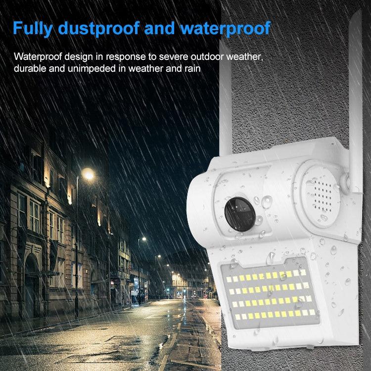 Camera thông minh DP14 2.0 triệu điểm ảnh 1080P HD gắn tường, Hỗ trợ quan sát ban đêm toàn màu / phát hiện chuyển động / đàm thoại hai chiều / thẻ TF, phích cắm AU, DP14