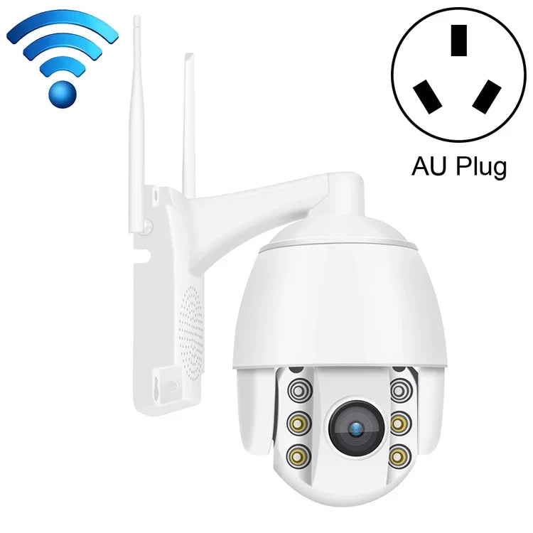 QX2 Camera Thông Minh IP66 Chống Nước Toàn Cảnh 360 Độ HD 1080P WiFi Ban Ngày Và Đêm Màu Đầy Đủ, Hỗ Trợ Phát Hiện Chuyển Động / Âm Thanh Hai Chiều / Thẻ TF, Phích Cắm Mỹ, Phiên Bản WiFi