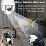 QX2 Camera Thông Minh IP66 Chống Nước Toàn Cảnh 360 Độ HD 1080P WiFi Ban Ngày Và Đêm Màu Đầy Đủ, Hỗ Trợ Phát Hiện Chuyển Động / Âm Thanh Hai Chiều / Thẻ TF, Phích Cắm Mỹ, Phiên Bản WiFi