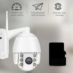 QX2 Camera Thông Minh IP66 Chống Nước Toàn Cảnh 360 Độ HD 1080P WiFi Ban Ngày Và Đêm Màu Đầy Đủ, Hỗ Trợ Phát Hiện Chuyển Động / Âm Thanh Hai Chiều / Thẻ TF, Phích Cắm Mỹ, Phiên Bản WiFi