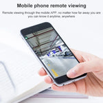QX2 Camera Thông Minh IP66 Chống Nước Toàn Cảnh 360 Độ HD 1080P WiFi Ban Ngày Và Đêm Màu Đầy Đủ, Hỗ Trợ Phát Hiện Chuyển Động / Âm Thanh Hai Chiều / Thẻ TF, Phích Cắm Mỹ, Phiên Bản WiFi