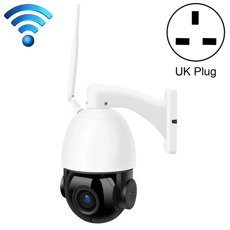QX5 Camera thông minh WiFi dome không dây 2.0 triệu điểm ảnh 1080P HD zoom 20X, Hỗ trợ hồng ngoại ban đêm / Phát hiện chuyển động / Đàm thoại hai chiều / Thẻ TF, Phích cắm AU, Phiên bản WiFi