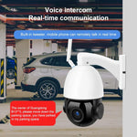 QX5 Camera thông minh WiFi dome không dây 2.0 triệu điểm ảnh 1080P HD zoom 20X, Hỗ trợ hồng ngoại ban đêm / Phát hiện chuyển động / Đàm thoại hai chiều / Thẻ TF, Phích cắm AU, Phiên bản WiFi