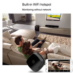CAMSOY C9 Camera giám sát thông minh đeo được không dây WiFi HD 1280 x 720P góc rộng 70 độ, Hỗ trợ hồng ngoại ban đêm & báo động phát hiện chuyển động & ghi vòng lặp & chụp theo thời gian, C9