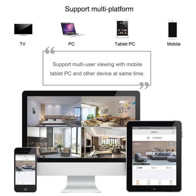 CAMSOY C9 Camera giám sát thông minh đeo được không dây WiFi HD 1280 x 720P góc rộng 70 độ, Hỗ trợ hồng ngoại ban đêm & báo động phát hiện chuyển động & ghi vòng lặp & chụp theo thời gian, C9
