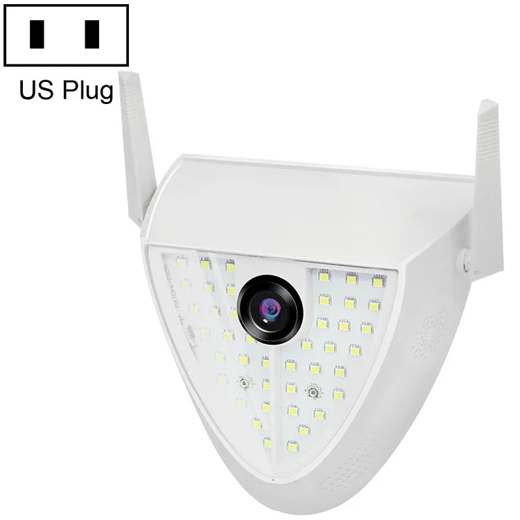 Camera thông minh đèn sân vườn DP16 2.0 Megapixel 42 đèn LED, Hỗ trợ phát hiện chuyển động / nhìn ban đêm / đàm thoại / thẻ TF, Phích cắm AU, DP16