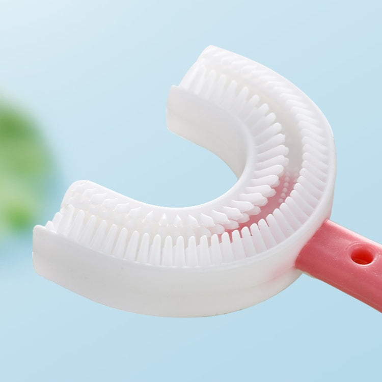 10 Cái Bàn Chải Đánh Răng Mềm Cầm Tay Hình Chữ U Cho Trẻ 6-12 Tuổi, Kiểu Tay Cầm Thẳng