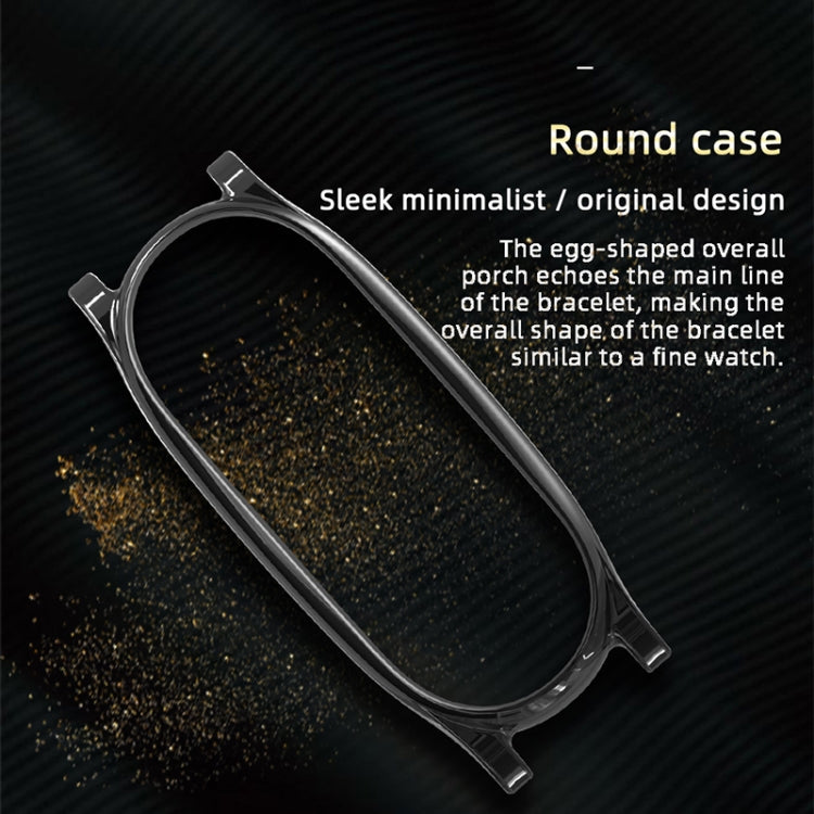 Mijobs Stainless Steel Metal Watch Band for Xiaomi Mi Band 5 & 6
