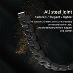Mijobs Stainless Steel Metal Watch Band for Xiaomi Mi Band 5 & 6