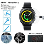 2 Miếng Dán Kính Cường Lực ENKAY Hat-Prince cho Samsung Gear Sport Smart Watch 0.2mm Độ Cứng Bề Mặt 9H 2.15D Chống Nổ, Dành cho Samsung Gear Sport (2 Miếng)