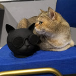 T8 Mini Cat Shape Stereo Wireless Bluetooth Speaker, Support Hands-free / TF Card / FM
