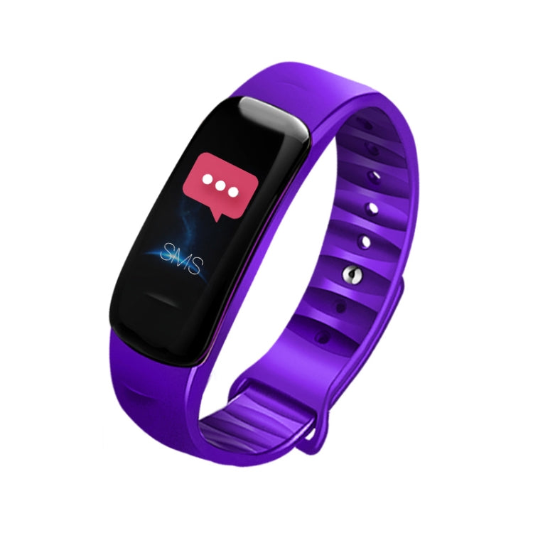 Vòng đeo tay thông minh DOMIN0 C1S màn hình màu IPS 0.96 inch, chống nước IP67, hỗ trợ nhắc cuộc gọi / Theo dõi nhịp tim / Theo dõi huyết áp / Theo dõi giấc ngủ / Nhắc nhở ngồi lâu / Điều khiển từ xa