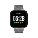 Vòng đeo tay thông minh màn hình màu OLED 1.3 inch DTNO.1 G12, chống nước IP67, dây nylon, hỗ trợ nhắc cuộc gọi / theo dõi nhịp tim / nhắc ngồi lâu / chế độ đa thể thao