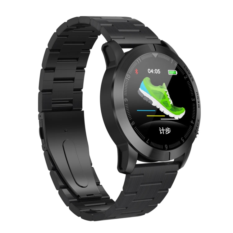 Vòng đeo tay thông minh màn hình màu TFT 1.3 inch DTNO.1 S10, chống nước IP68, dây thép, hỗ trợ nhắc cuộc gọi / theo dõi nhịp tim / theo dõi giấc ngủ / chế độ đa thể thao
