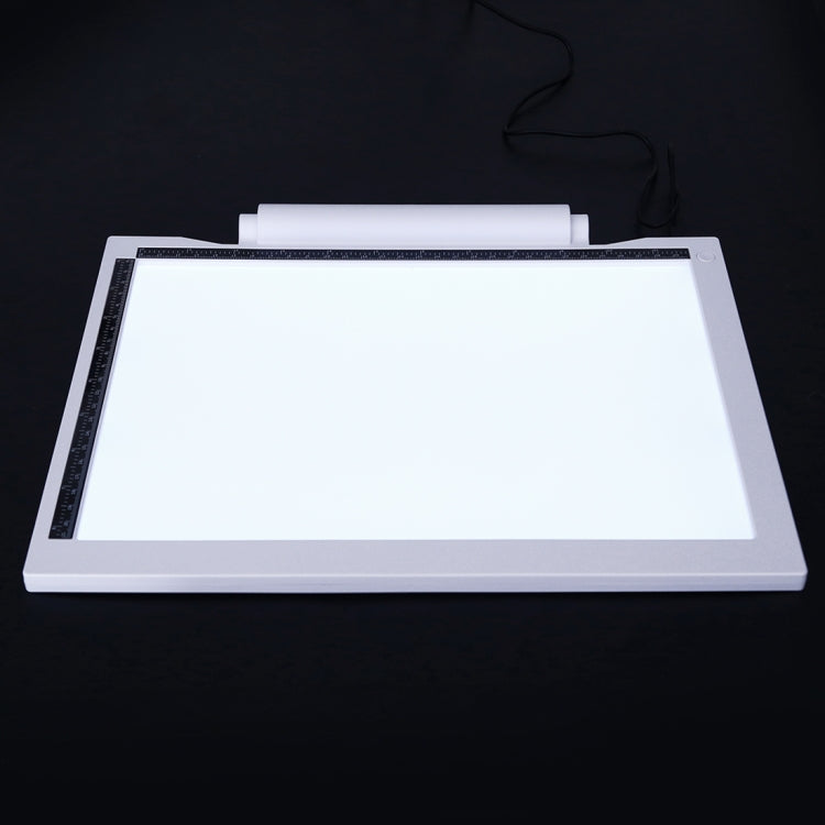 Đèn bảng vẽ LED A4-19 6.5W có 3 mức độ sáng điều chỉnh được, có cáp USB