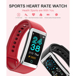 Vòng đeo tay thông minh TD19 màn hình IPS 1.14 inch chống nước IP67, Hỗ trợ nhắc cuộc gọi / Đo nhịp tim / Đo huyết áp / Theo dõi giấc ngủ / Điều khiển camera từ xa
