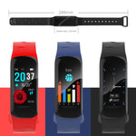 Vòng đeo tay thông minh H29 màn hình màu IPS 1.14 inch chống nước IP67, Hỗ trợ đếm bước chân / Nhắc cuộc gọi / Đo nhịp tim / Theo dõi giấc ngủ