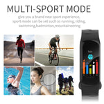 Vòng đeo tay thông minh H29 màn hình màu IPS 1.14 inch chống nước IP67, Hỗ trợ đếm bước chân / Nhắc cuộc gọi / Đo nhịp tim / Theo dõi giấc ngủ
