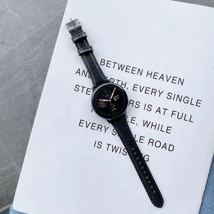 Dây đồng hồ da hai mặt nhỏ 22mm cho Samsung Galaxy Watch 22mm