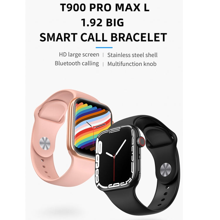 Đồng hồ Thông minh T900 PRO MAX L Màn hình Lớn 1.92 inch Chống nước, Hỗ trợ Nhịp tim / Huyết áp / Oxy / Nhiều chế độ Thể thao, T900 PRO MAX L BIG
