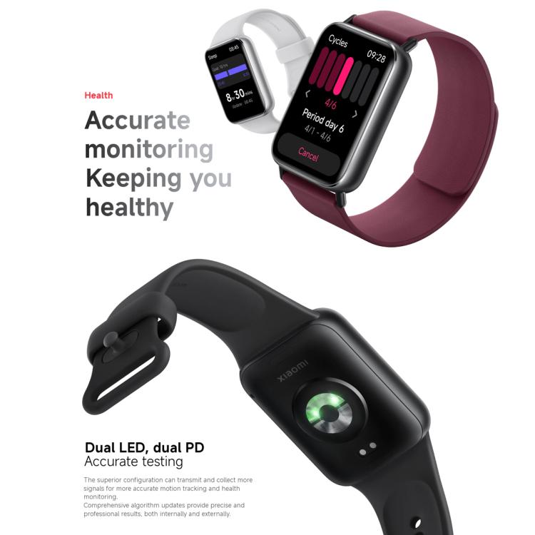 Original Xiaomi Smart Band 9 Pro Global 1.74 inch AMOLED Screen 5ATM Waterproof Smart Watch, Support Blood Oxygen / Heart Rate Monitor, Smart Band 9 Pro Global Silver