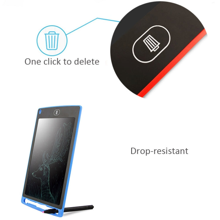 Bảng viết LCD di động 8,5 inch, bảng vẽ graffiti điện tử, bảng viết tay điện tử, bảng tin đồ họa, giấy nháp với bút viết, 8.5 inch Đen, 8.5 inch Xanh lá, 8.5 inch Xanh dương, 8.5 inch Đỏ, 8.5 inch Trắng