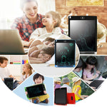 Bảng viết LCD di động 8,5 inch, bảng vẽ graffiti điện tử, bảng viết tay điện tử, bảng tin đồ họa, giấy nháp với bút viết, 8.5 inch Đen, 8.5 inch Xanh lá, 8.5 inch Xanh dương, 8.5 inch Đỏ, 8.5 inch Trắng