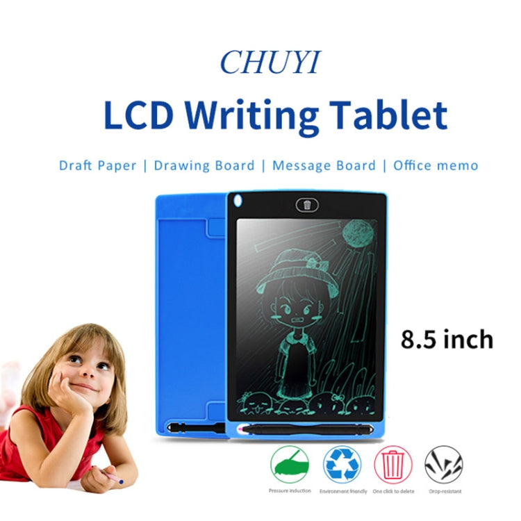 Bảng viết LCD di động 8,5 inch, bảng vẽ graffiti điện tử, bảng viết tay điện tử, bảng tin đồ họa, giấy nháp với bút viết, 8.5 inch Đen, 8.5 inch Xanh lá, 8.5 inch Xanh dương, 8.5 inch Đỏ, 8.5 inch Trắng