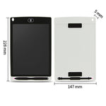 Bảng viết LCD di động 8,5 inch, bảng vẽ graffiti điện tử, bảng viết tay điện tử, bảng tin đồ họa, giấy nháp với bút viết, 8.5 inch Đen, 8.5 inch Xanh lá, 8.5 inch Xanh dương, 8.5 inch Đỏ, 8.5 inch Trắng
