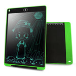 Bảng viết LCD di động 12 inch, bảng vẽ graffiti điện tử, bảng viết tay điện tử, bảng tin đồ họa, giấy nháp với bút viết, 12 inch Đen, 12 inch Xanh lá, 12 inch Xanh dương, 12 inch Đỏ, 12 inch Trắng