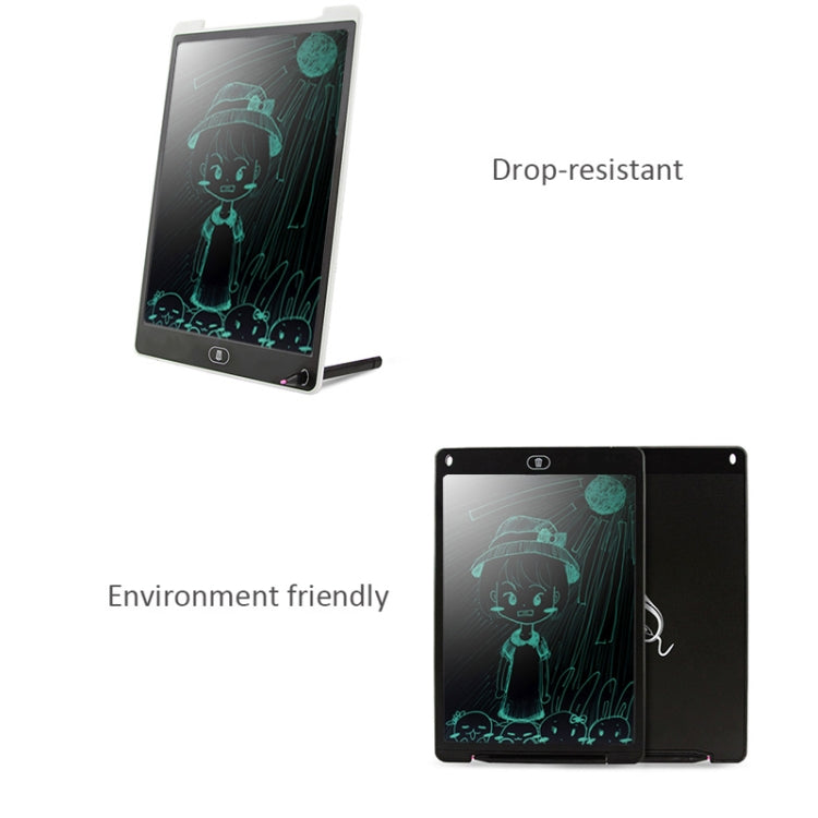 Bảng viết LCD di động 12 inch, bảng vẽ graffiti điện tử, bảng viết tay điện tử, bảng tin đồ họa, giấy nháp với bút viết, 12 inch Đen, 12 inch Xanh lá, 12 inch Xanh dương, 12 inch Đỏ, 12 inch Trắng