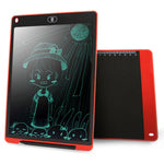Bảng viết LCD di động 12 inch, bảng vẽ graffiti điện tử, bảng viết tay điện tử, bảng tin đồ họa, giấy nháp với bút viết, 12 inch Đen, 12 inch Xanh lá, 12 inch Xanh dương, 12 inch Đỏ, 12 inch Trắng