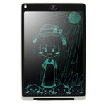 Bảng viết LCD di động 12 inch, bảng vẽ graffiti điện tử, bảng viết tay điện tử, bảng tin đồ họa, giấy nháp với bút viết, 12 inch Đen, 12 inch Xanh lá, 12 inch Xanh dương, 12 inch Đỏ, 12 inch Trắng