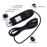Kính Hiển Vi Kỹ Thuật Số USB 1000X Cảm Biến Hình Ảnh 0.3MP Có 8 Đèn LED & Giá Đỡ Chuyên Nghiệp, 1000X