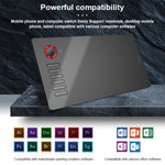 Bảng vẽ điện tử cảm ứng thông minh VEIKK A15PRO 10x6 inch 5080 LPI giao diện Type-C